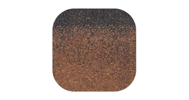 Коньково-карнизная черепица Katepal Rocky терракота