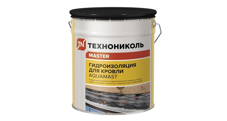 Мастика Технониколь AquaMast для кровли, 18 кг