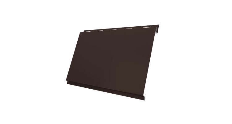 Вертикаль 0,2 classic 0.5 Satin Мatt с пленкой RR 32 темно-коричневый