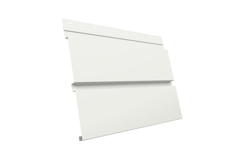 Квадро брус 0.5 Satin с пленкой RAL 9003 сигнальный белый