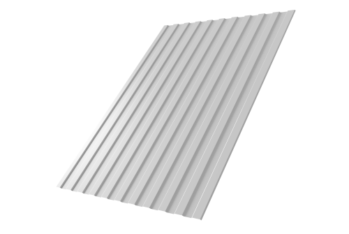 Профнастил С8А 0,5 Satin RAL 9003 сигнальный белый