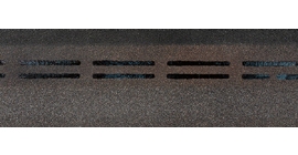 Коньково-карнизная черепица Docke Standard, Темно-коричневый