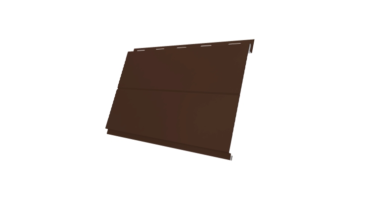 Вертикаль 0,2 line 0.5 Satin Matt TX с пленкой RAL 8017 шоколад