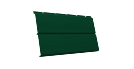 ЭкоБрус 3D 0,345 GL 0.45 Drap TR с пленкой RAL 6005 зеленый мох