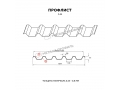 Профлист Металл Профиль С-44х1000-B NormanMP (ПЭ-01-7016-0,5)