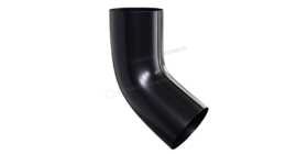 Колено трубы Металл Профиль PURMAN BLACK EDITION D100 RAL 9005