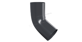 Колено сливное Металл Профиль Foramina PUR D100 RAL 7024