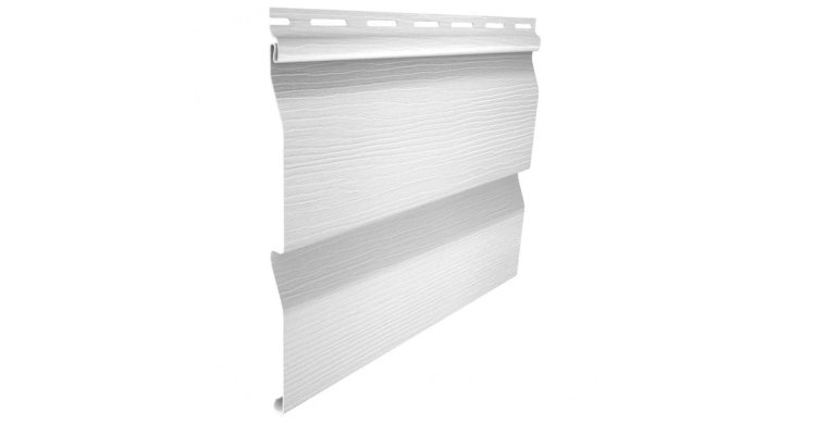 Сайдинг Корабельный брус Белый