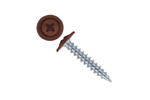 Саморез ПШ 4,2х19 (1000шт) шлиц PH2 RAL 8004